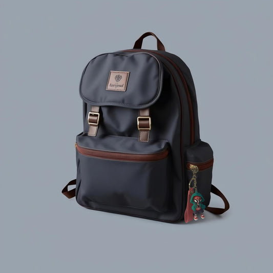 Blue hoodie spider man keychain