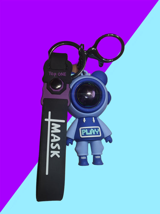 Blue astronaut Keychain