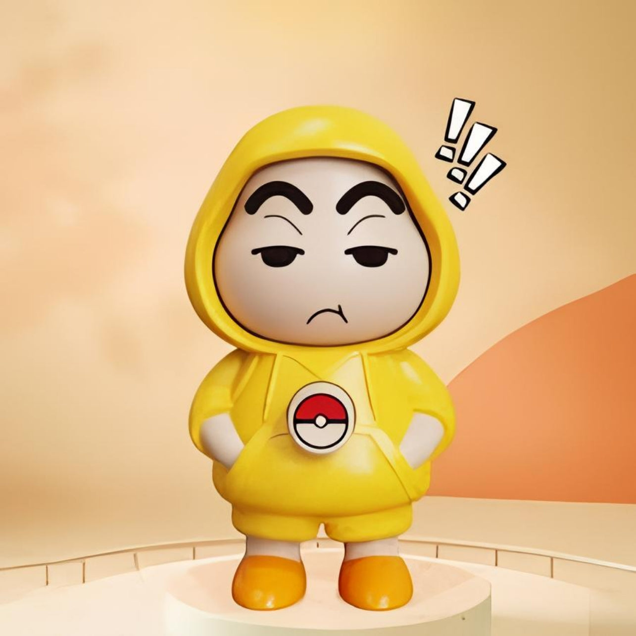 Shinchan Face changing keychain