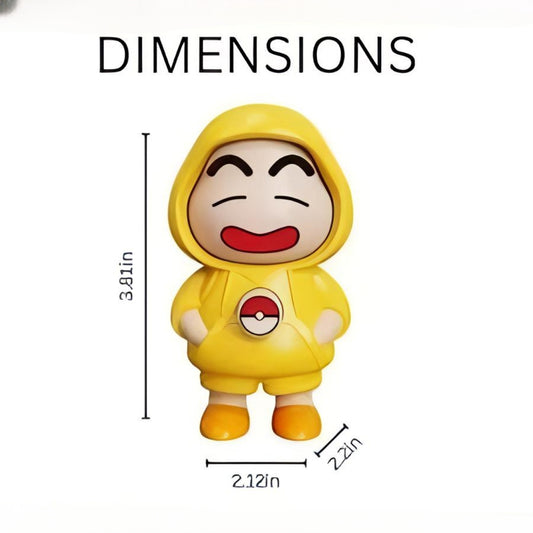 Shinchan Face changing keychain