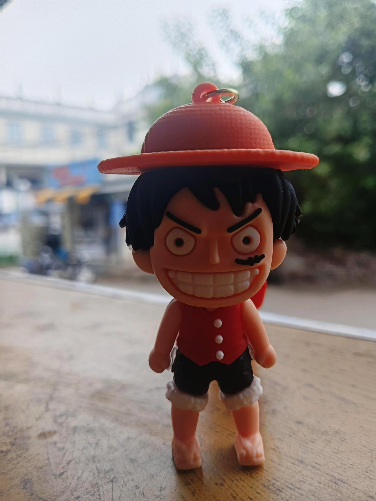 Luffy keychain