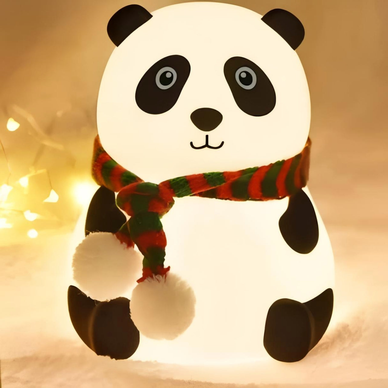 Soft colour changing Panda Lamp