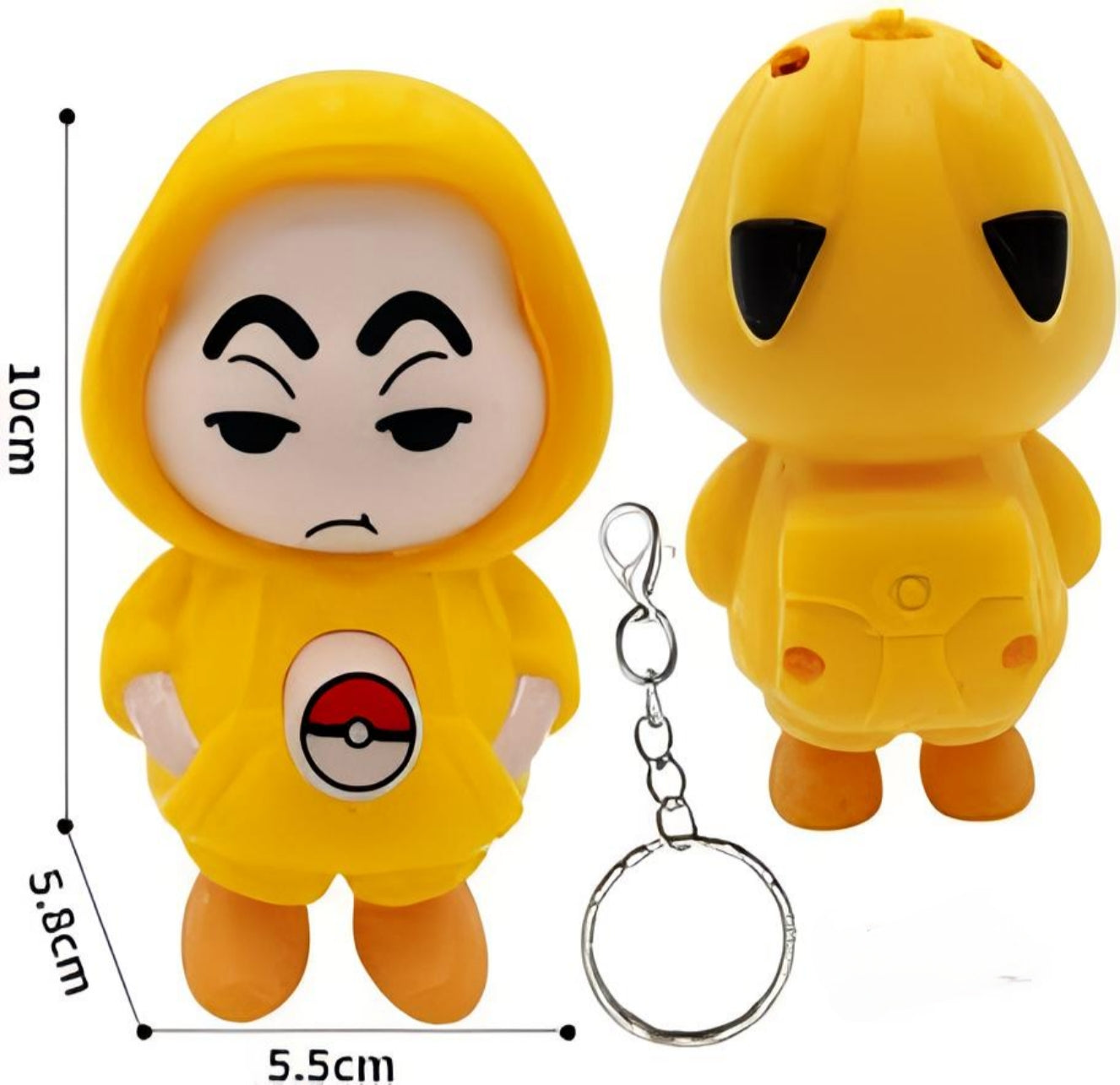 Shinchan Face changing keychain