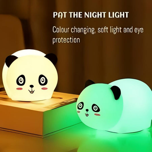 Soft colour changing Panda Lamp